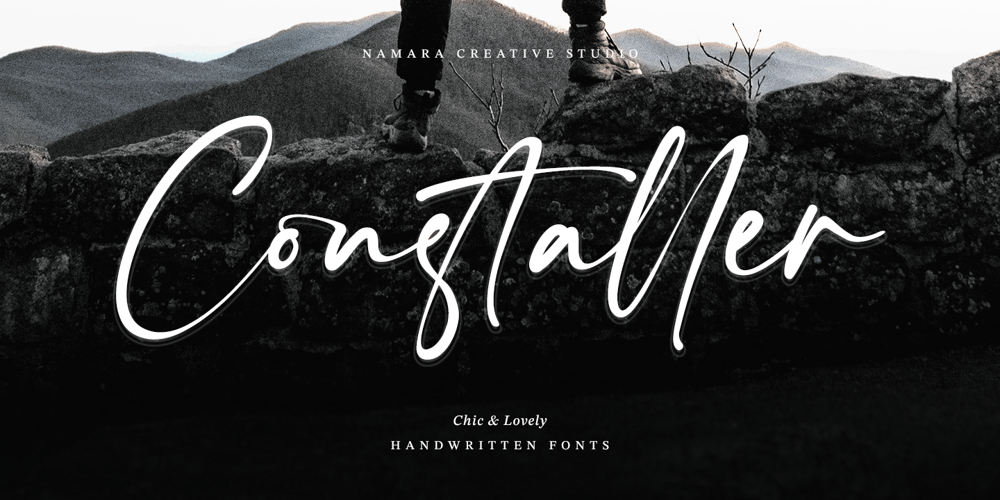 Constaller font