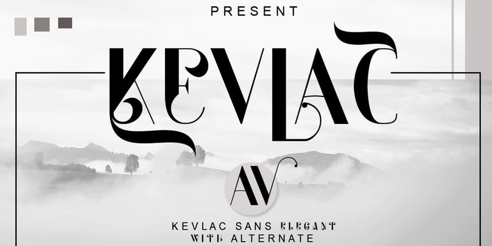 Kevlac font