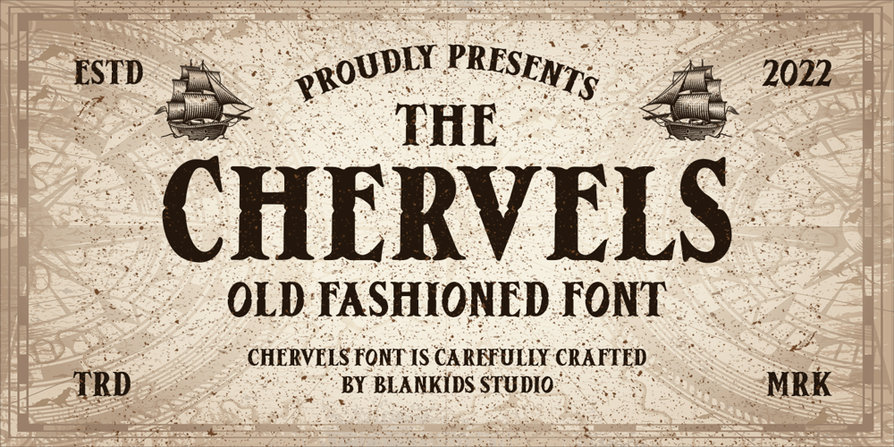 Chervels font