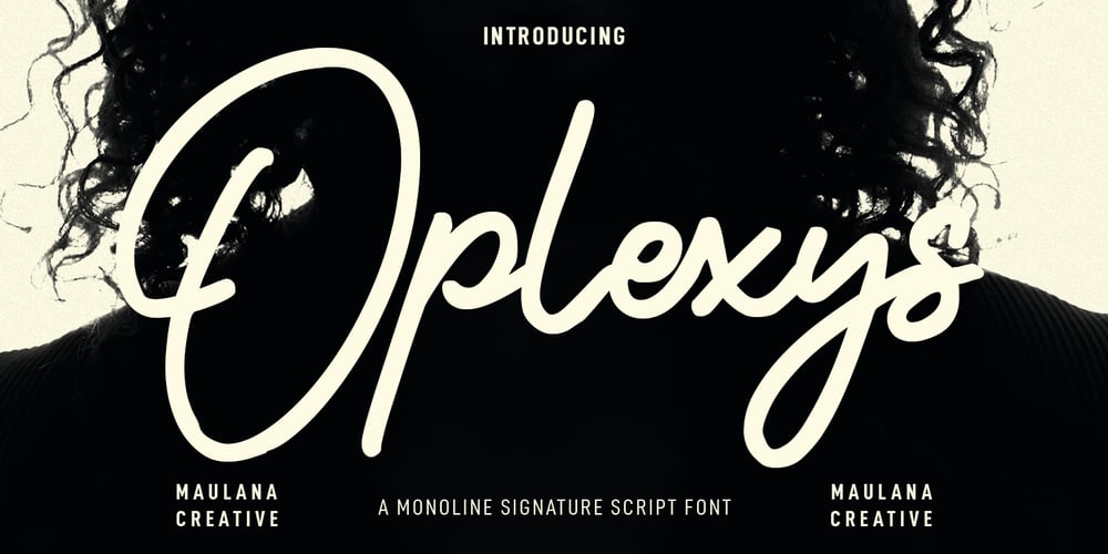 Oplexys font