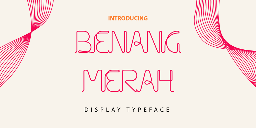 Benang Merah font