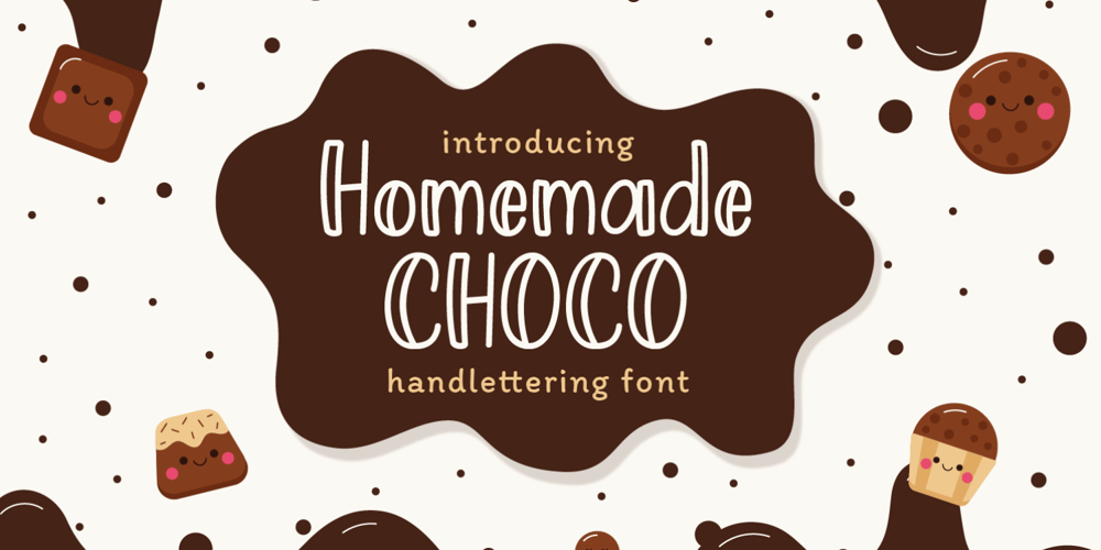 Homemade Choco font