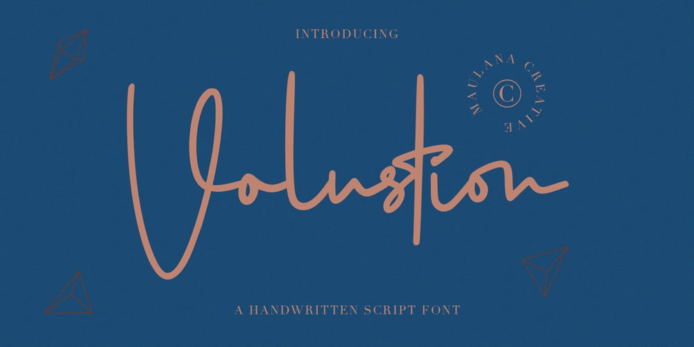 Volustion font