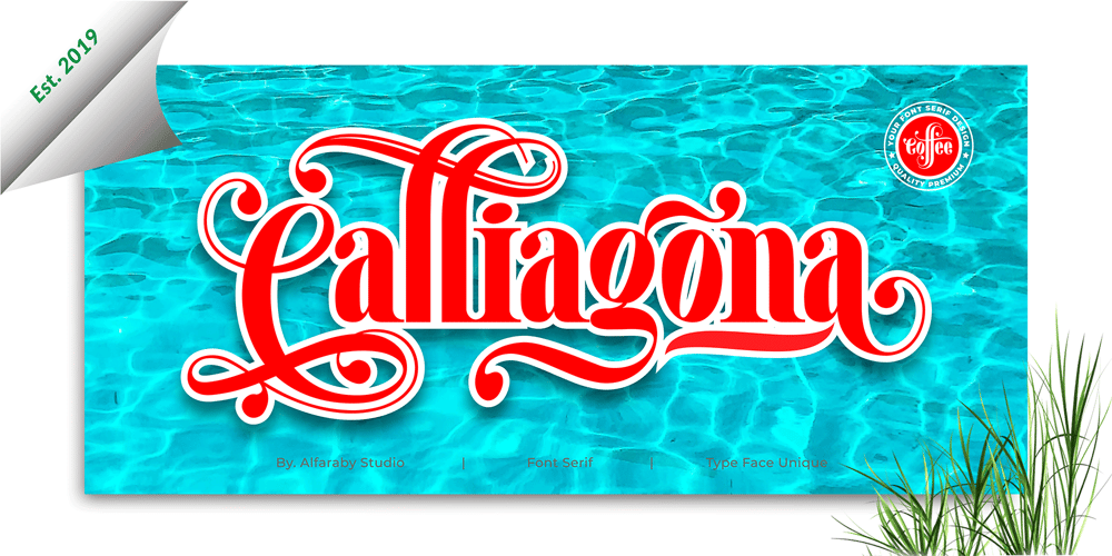 Calliagona font