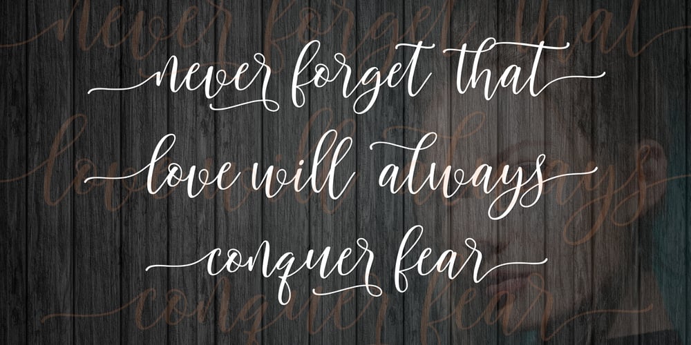 Strengthen Script font