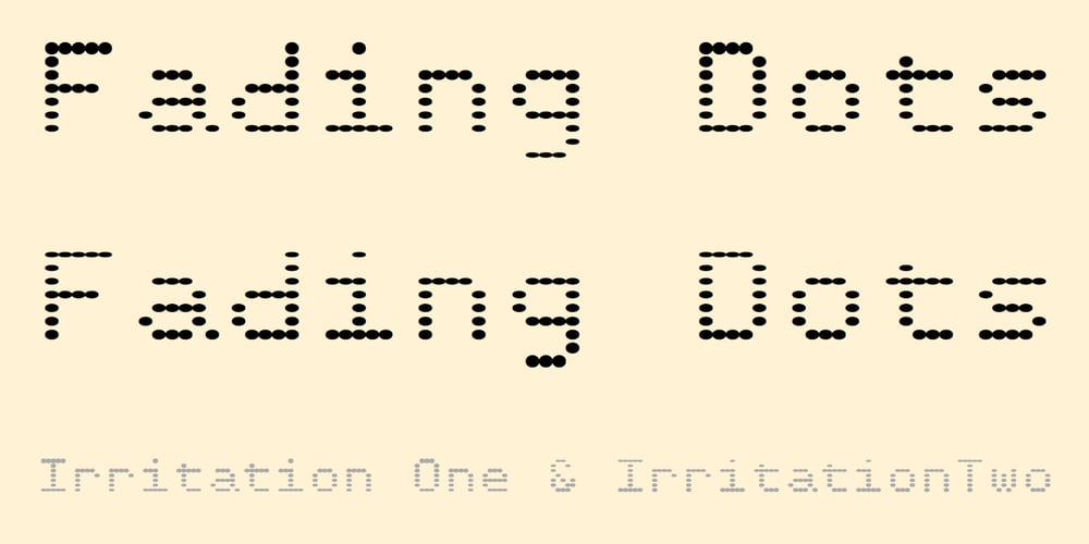 Irritation font
