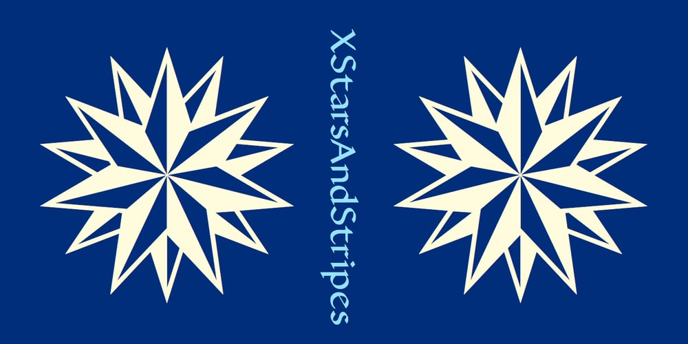 XStarsAndStripes font