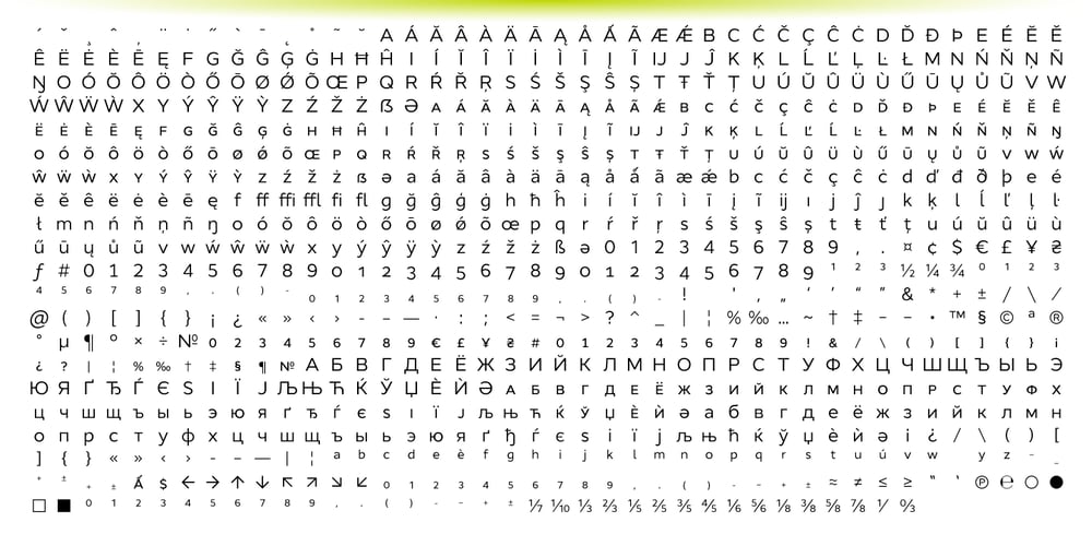 Cyntho Next font