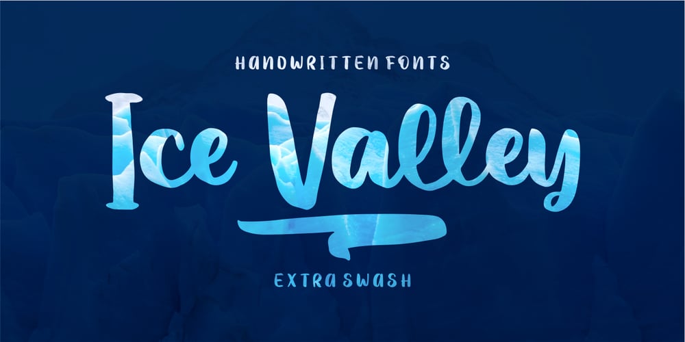Ice Valley font