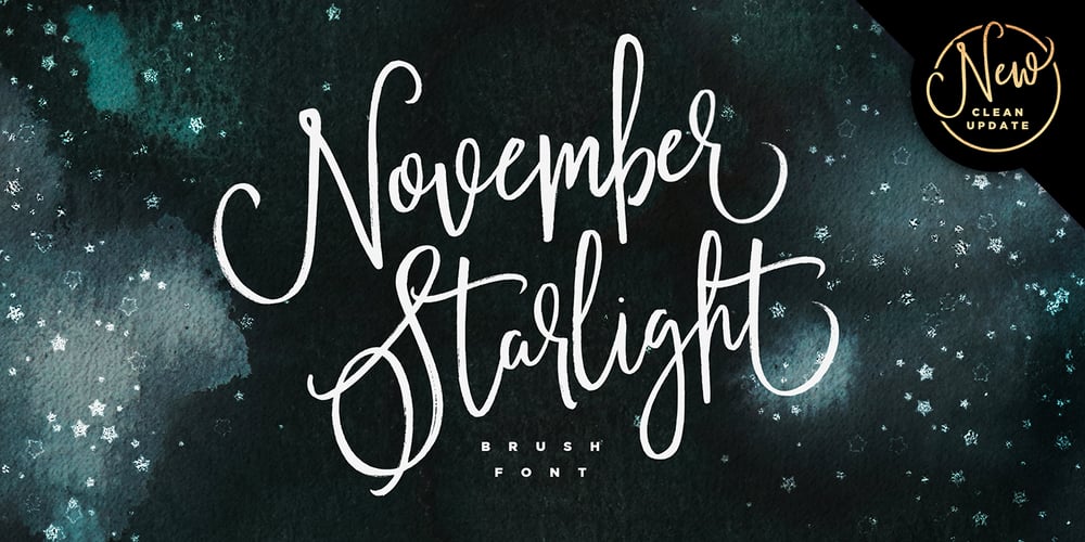 November Starlight font