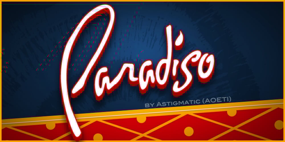 Paradiso AOE font