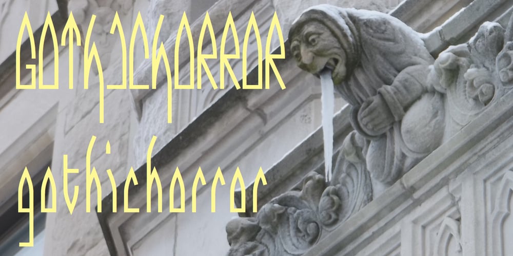 GothicHorror font