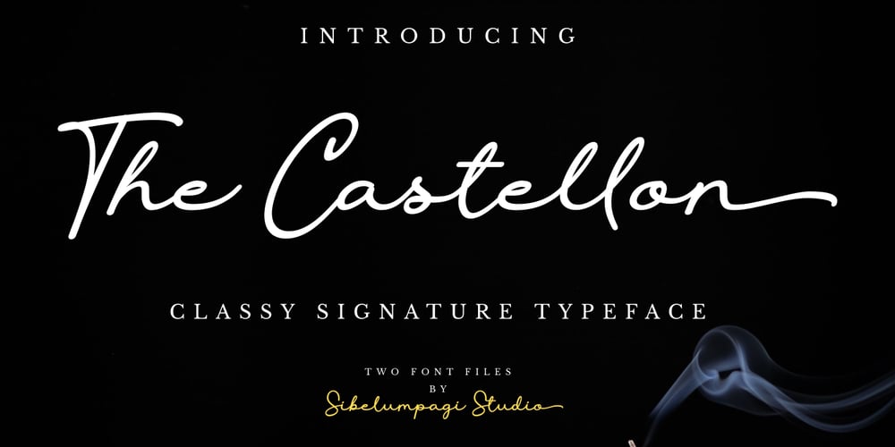 The Castellon font