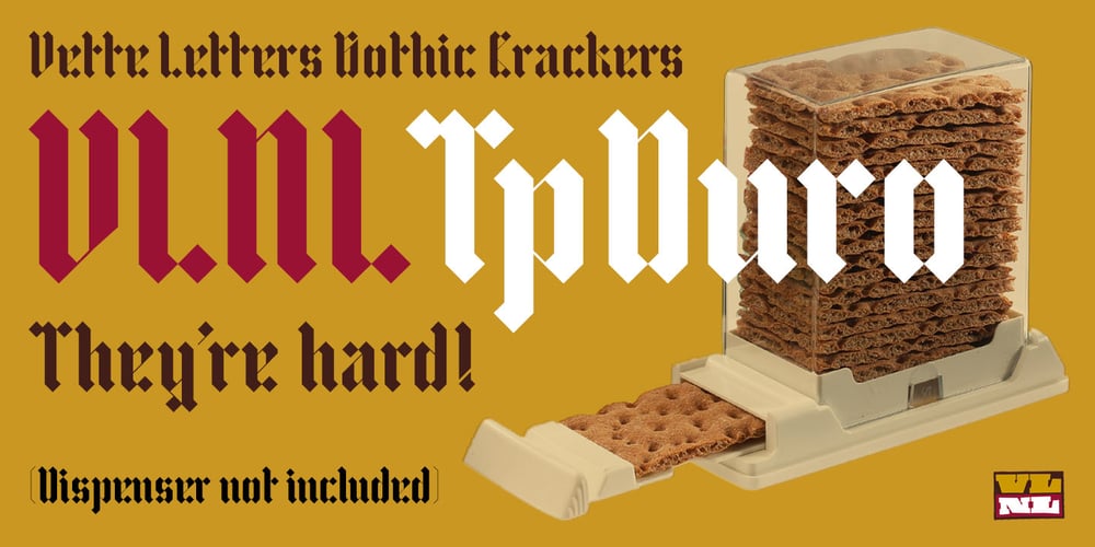 VLNL TpDuro font