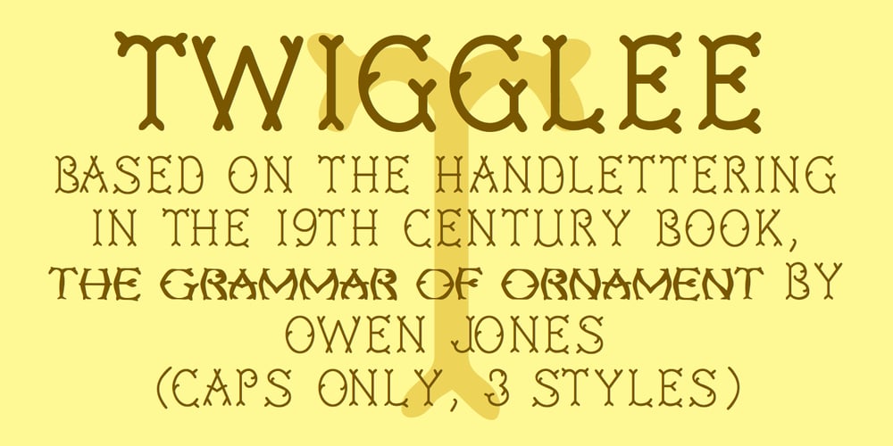 Twigglee font