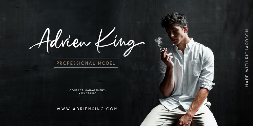 Richardson Script font