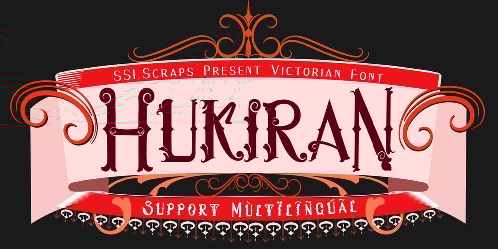Hukiran font