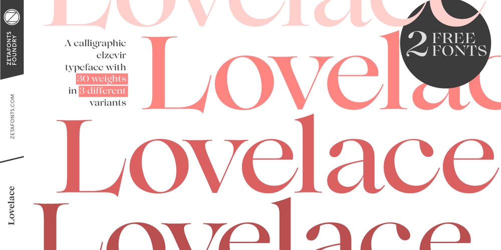 Lovelace font