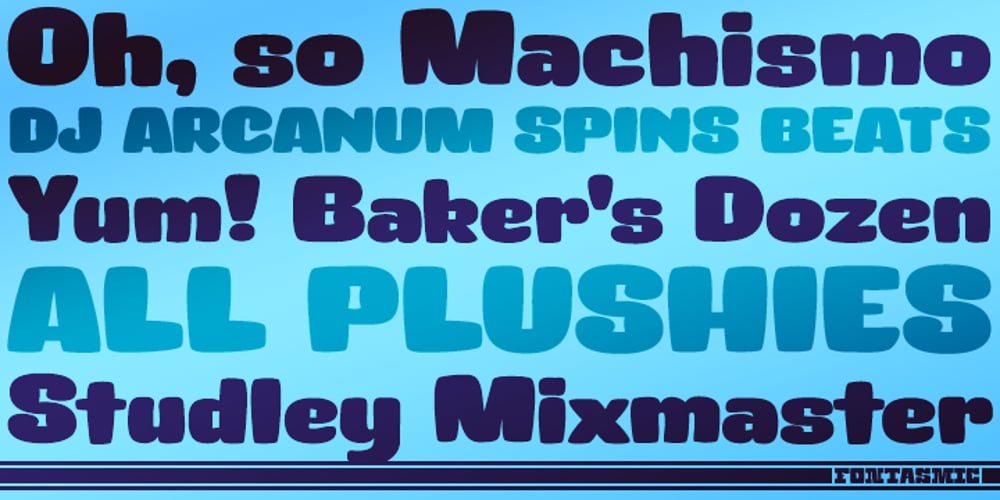 Machismo font