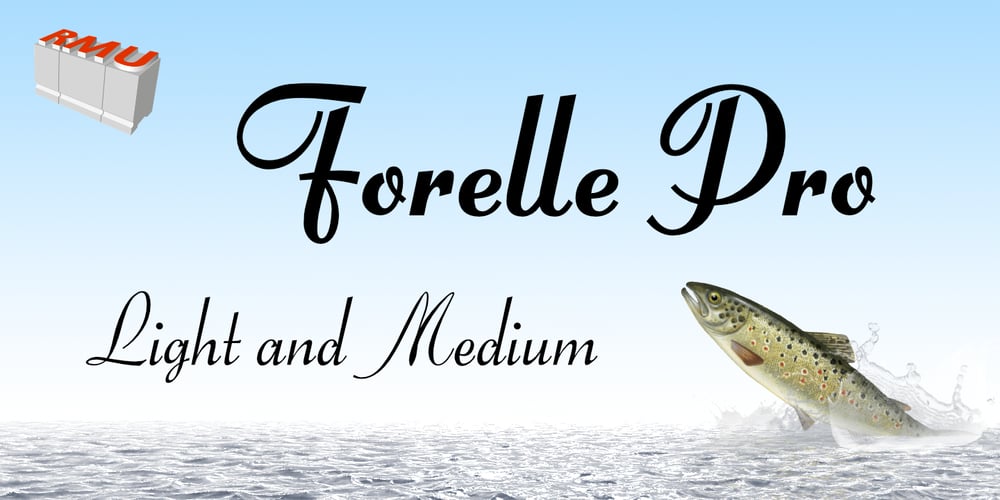Forelle Pro font