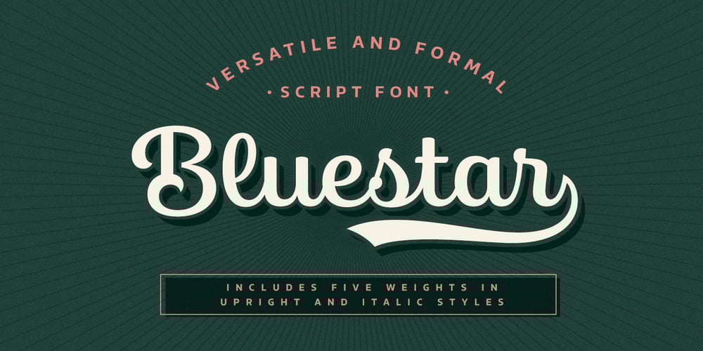Bluestar font