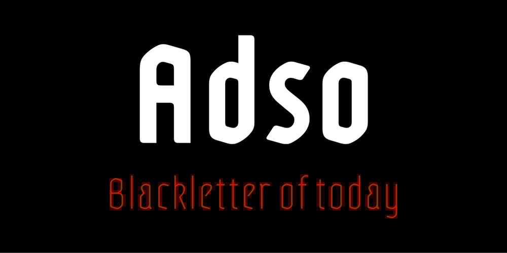 Adso font