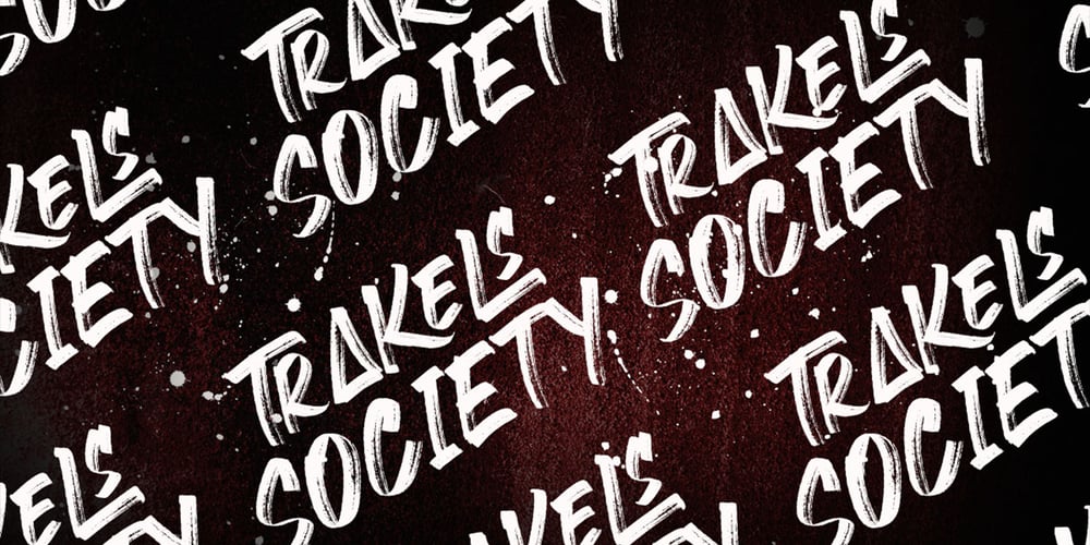 Crackers Brusher font