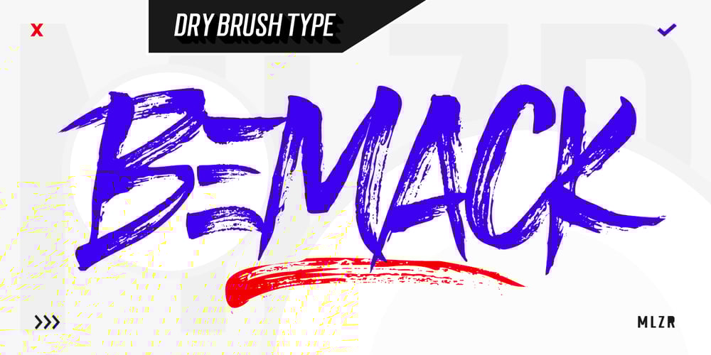Bemack font