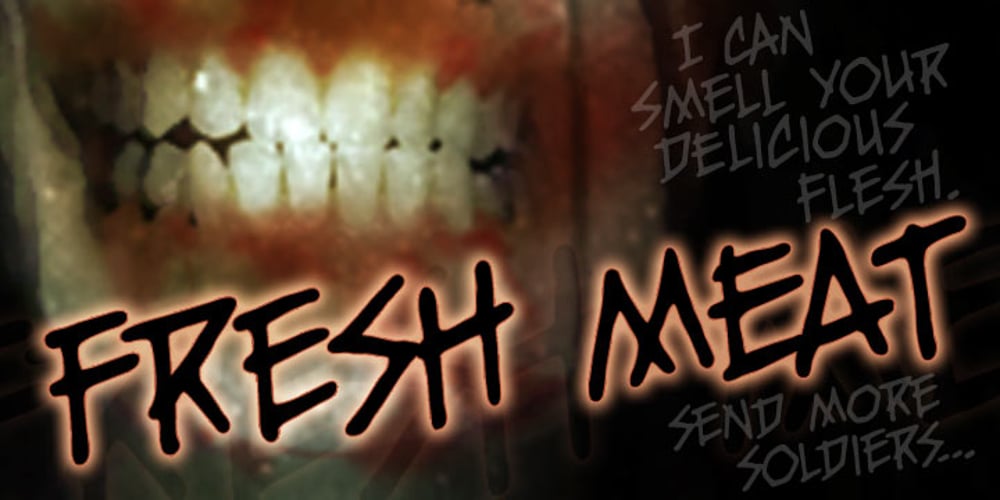 Fresh Meat BB font