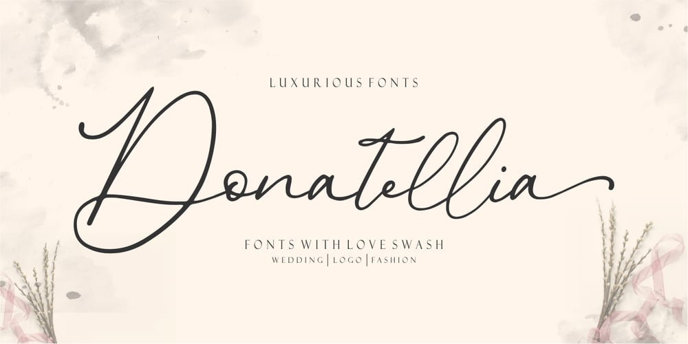Donatellia font