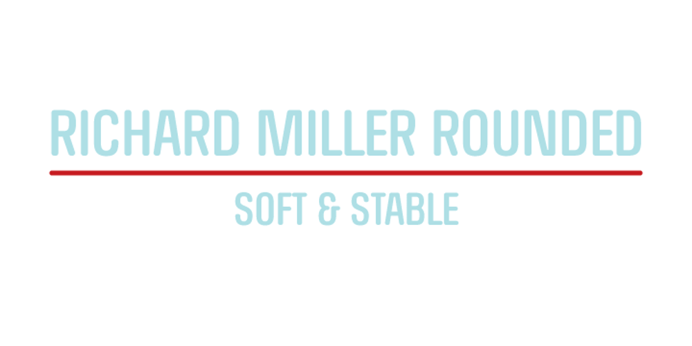 Richard Miller Rounded font