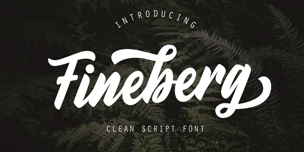 Fineberg font