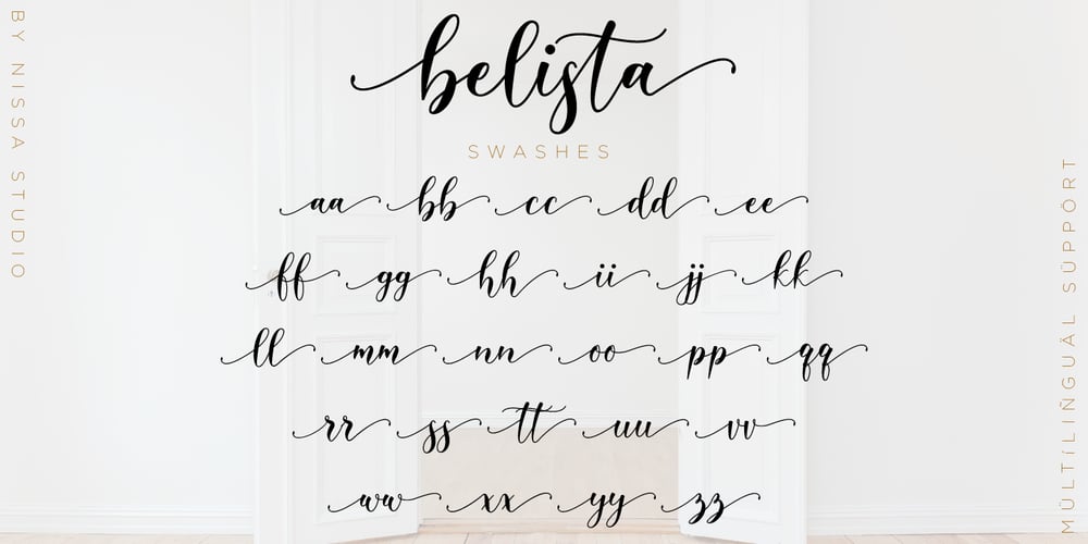 Belista font