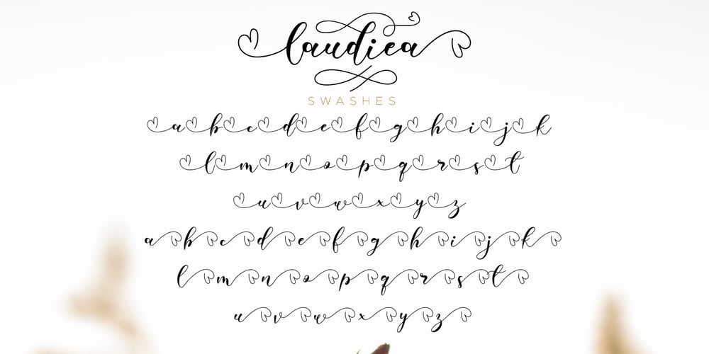 Laudiea font