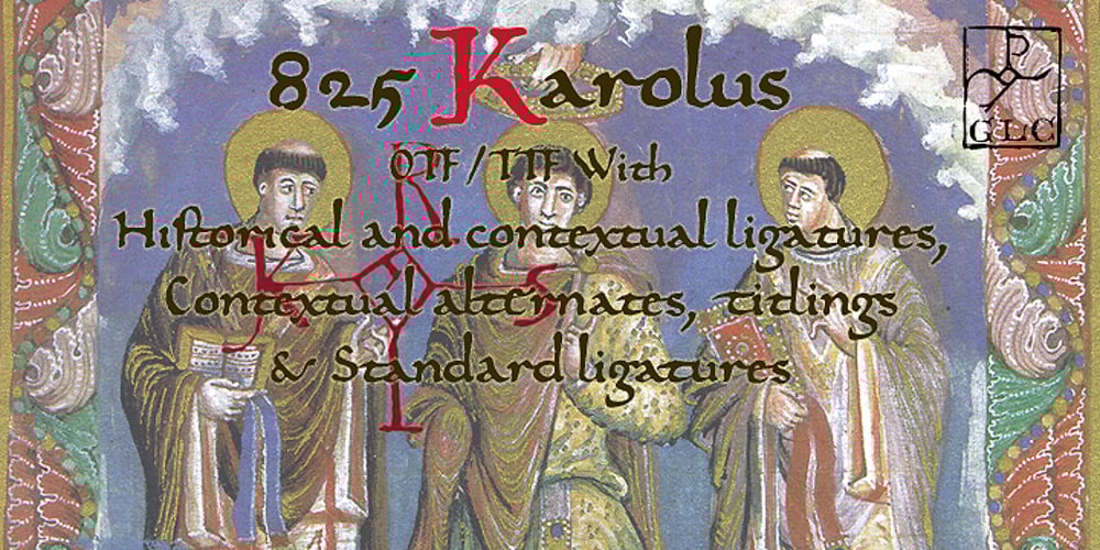 825 Karolus font