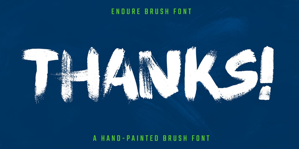 Endure font