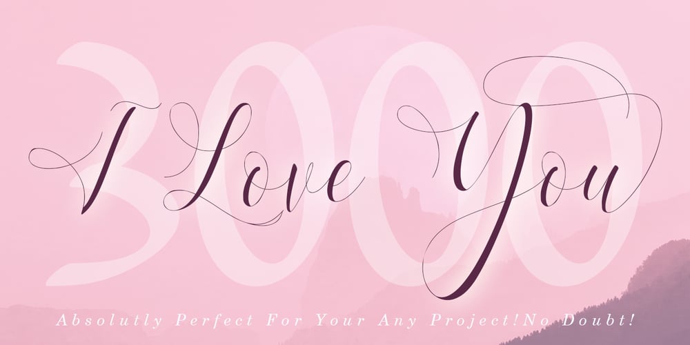 Refillia Calligraphy font