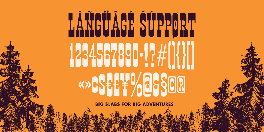 BLT Portage font