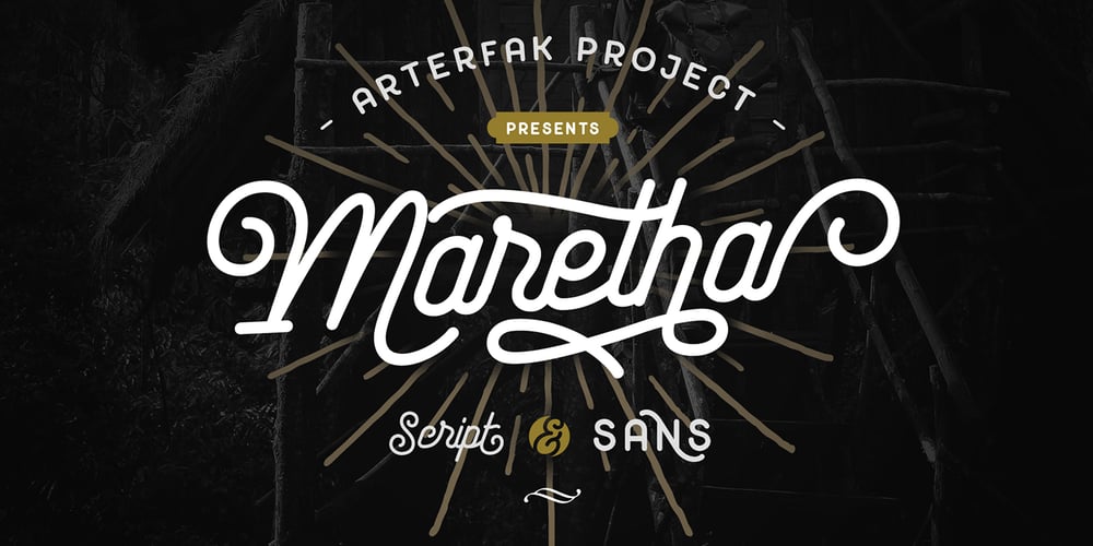 Maretha font
