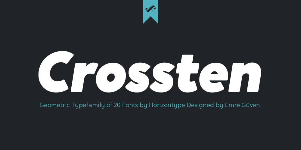Crossten font