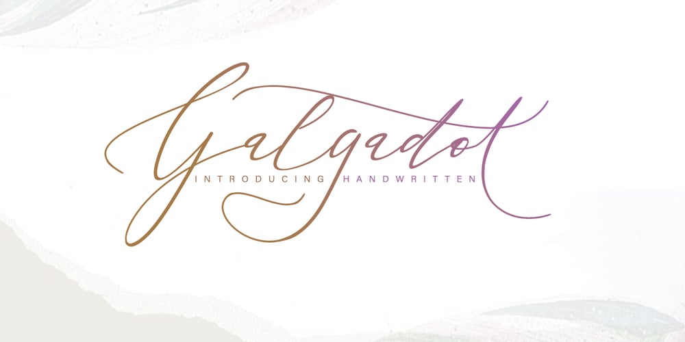 Galgadot font