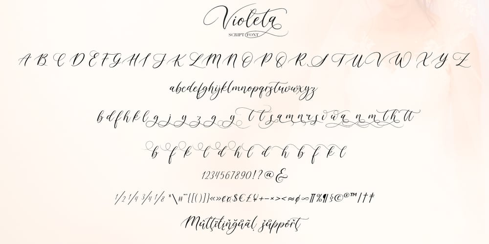 Violeta font