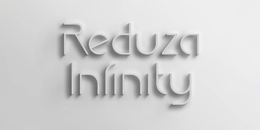 Reduza Infinity font