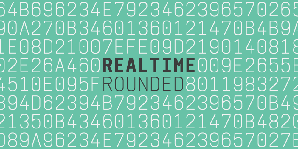 Realtime Rounded font