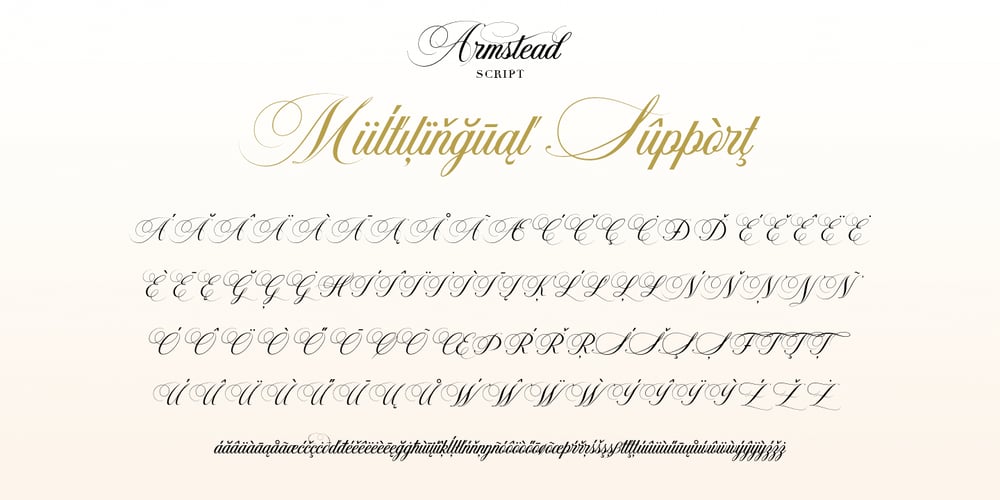 Armstead font