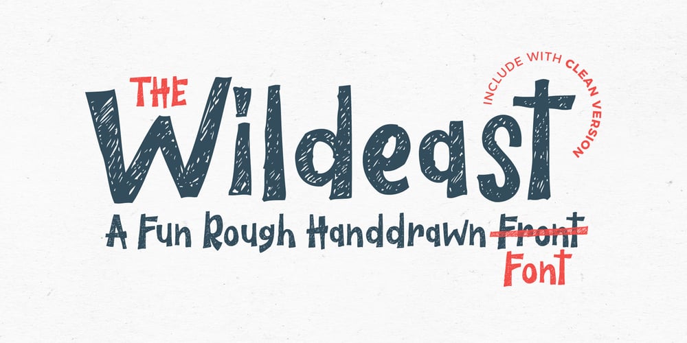 The Wildeast font