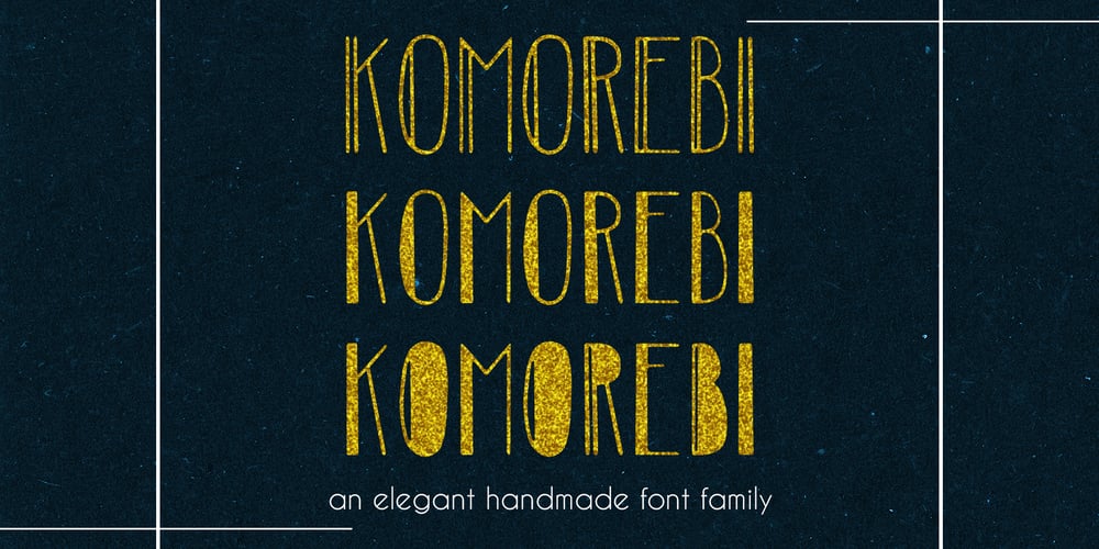 Komorebi font