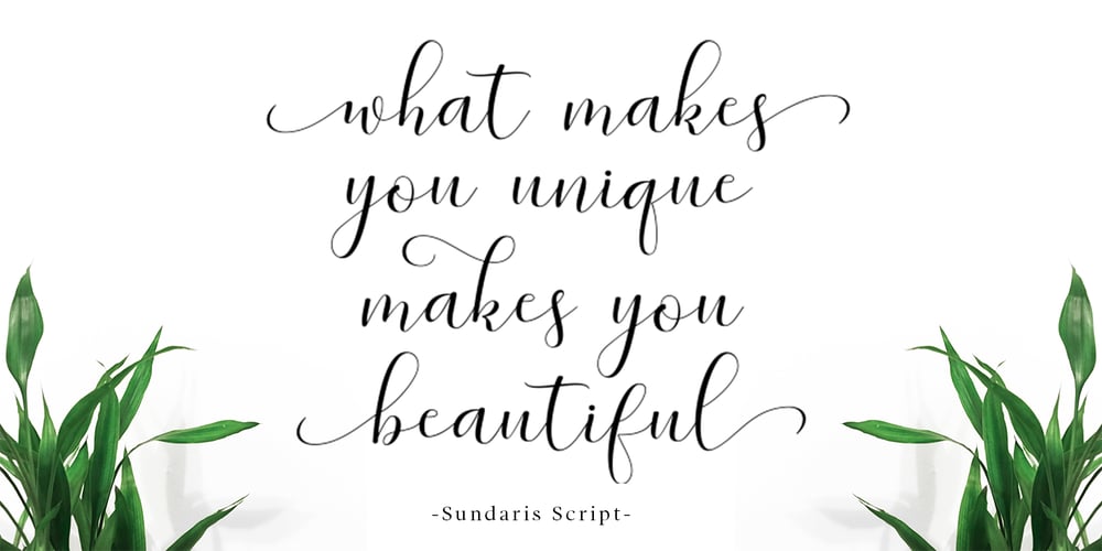 Sundaris Script font
