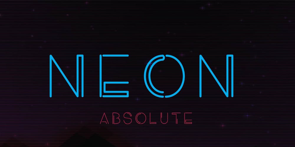 Neon Absolute font