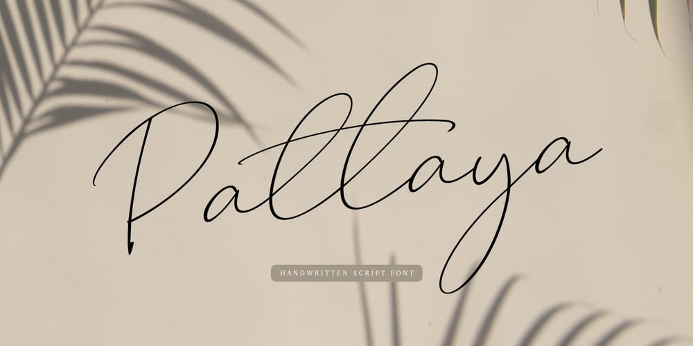 Pattaya font